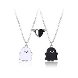 Cute Ghost BFF Necklace A Pair